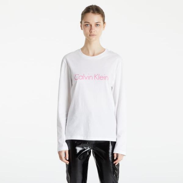 Dámské tričko Calvin Klein LS Crewneck White