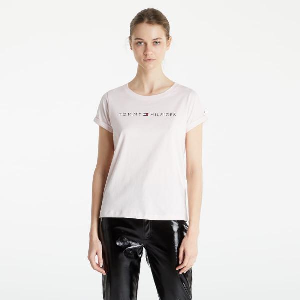 Dámské tričko Tommy Hilfiger RN TEE SS LOGO Pink