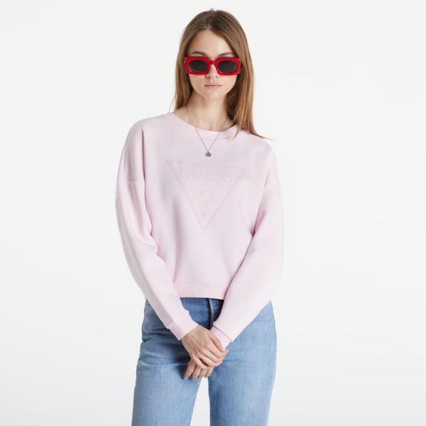 GUESS Triangle Sweatshirt Pink