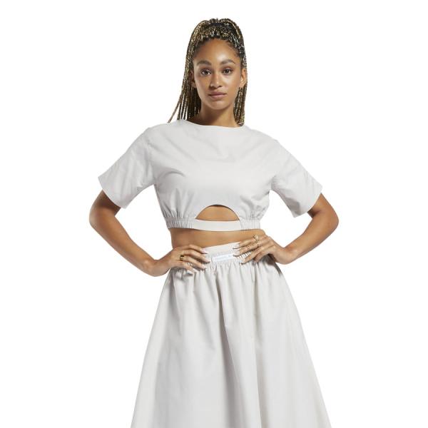Reebok Womens Tailoring Top Creamy