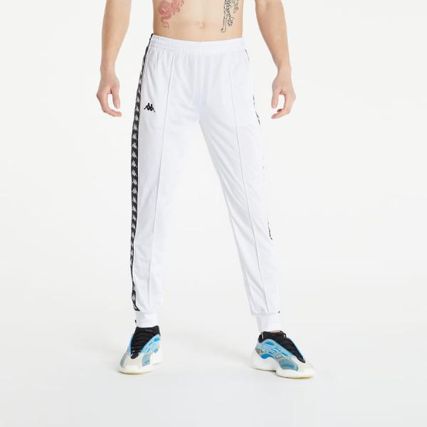 Tepláky Kappa Banda Rastoria Slim Bilé / Černé