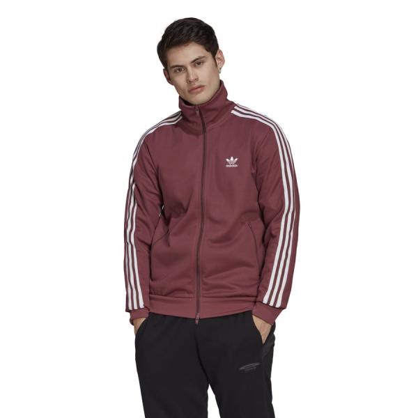 Mikina adidas Originals Beckenbauer TT vínová