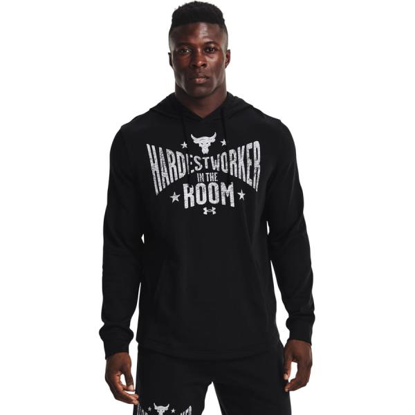 Mikina Under Armour Project Rock Terry Hoodie Black