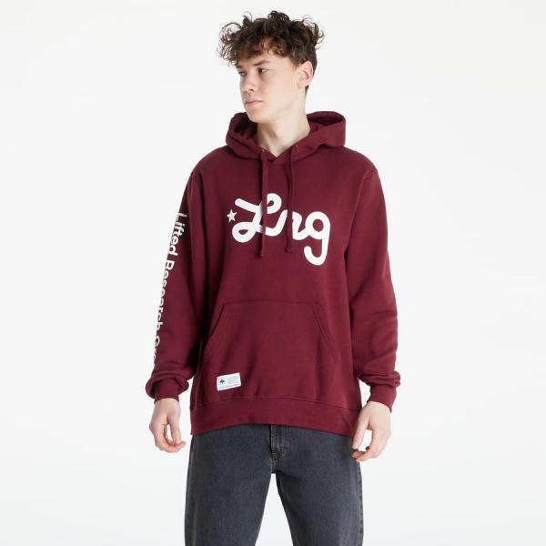 Mikina LRG Lifted Script Pullover Hoodie vínová