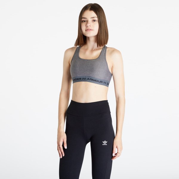 Podprsenka Under Armour Crossback Mid Heather Bra Grey XS