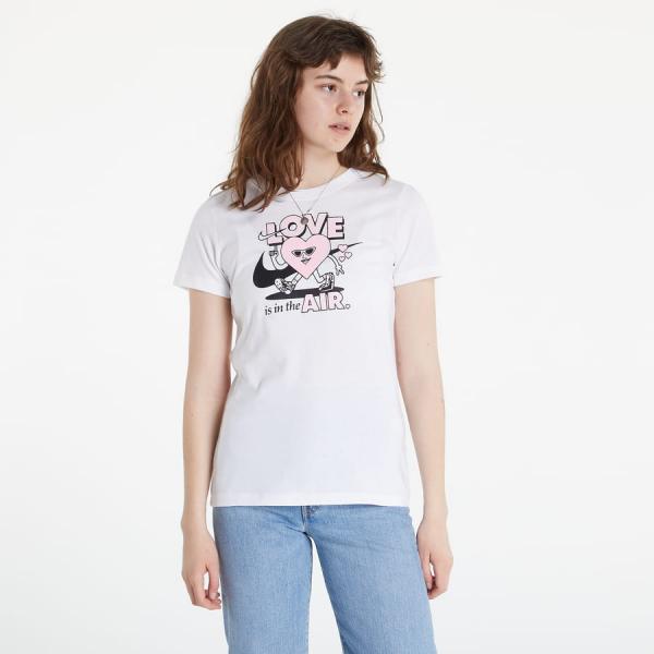 Dámské tričko Nike Nsw Valentines Day T-Shirt White