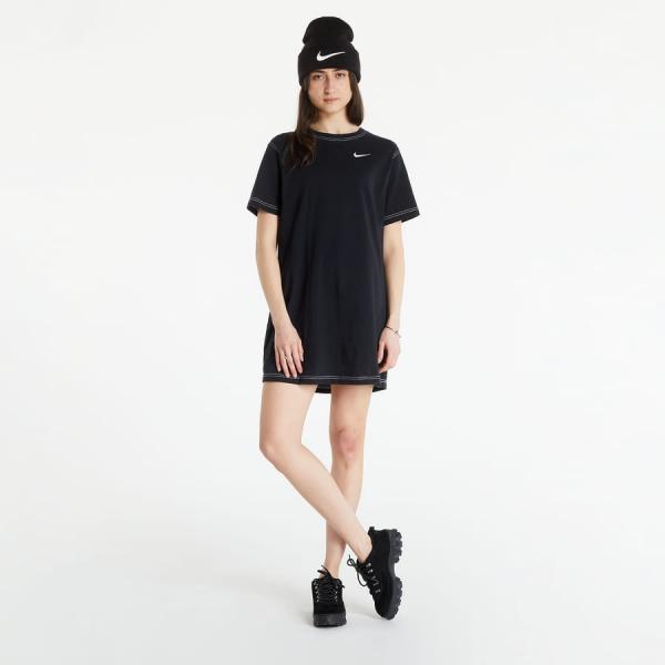 Šaty Nike Sportswear Swoosh Dress Black