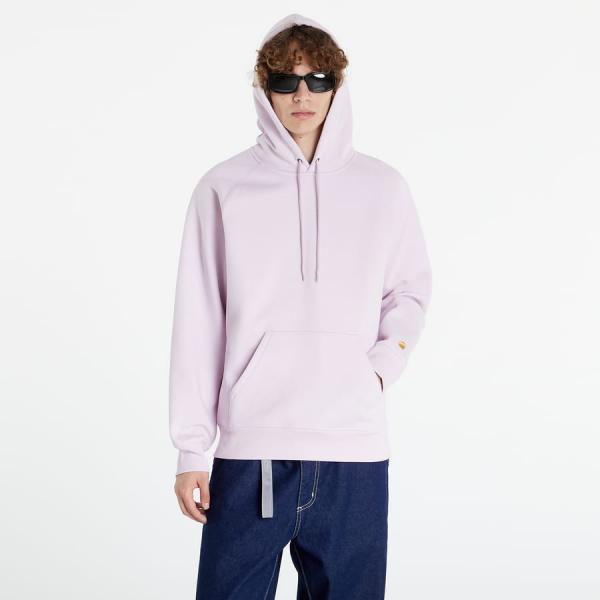 Mikina Carhartt WIP Hooded Chase Sweat Pink