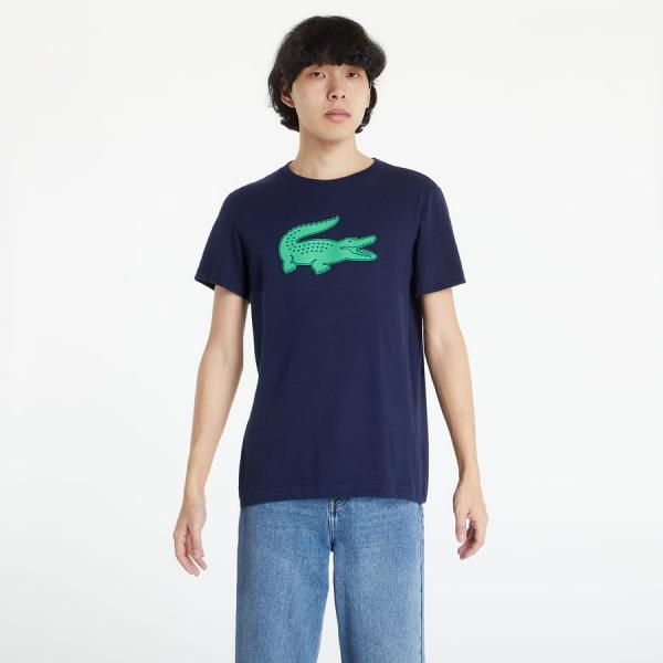 Tričko s krátkým rukávem LACOSTE Sport 3D Print Crocodile Navy