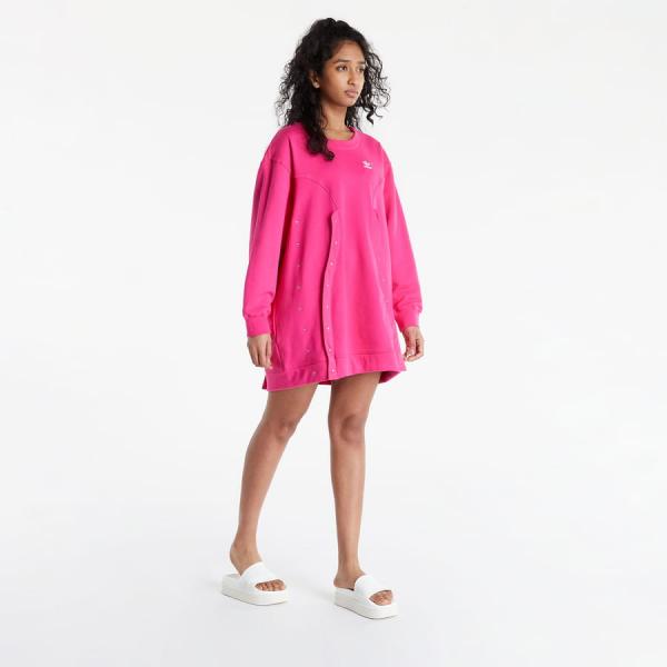 Šaty adidas Originals Sweater Shirt Pink