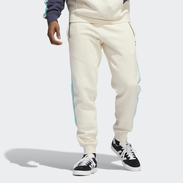 Tepláky adidas Originals SST Fleece TP Creamy