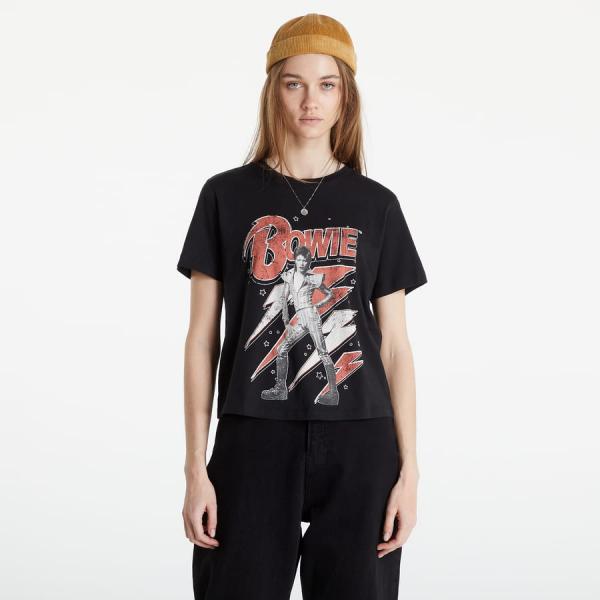 Top Noisy May S/S Bowie Top Black S