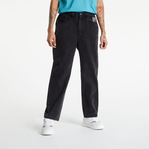 Jeans Wasted Paris Witch Baggy Pant černé
