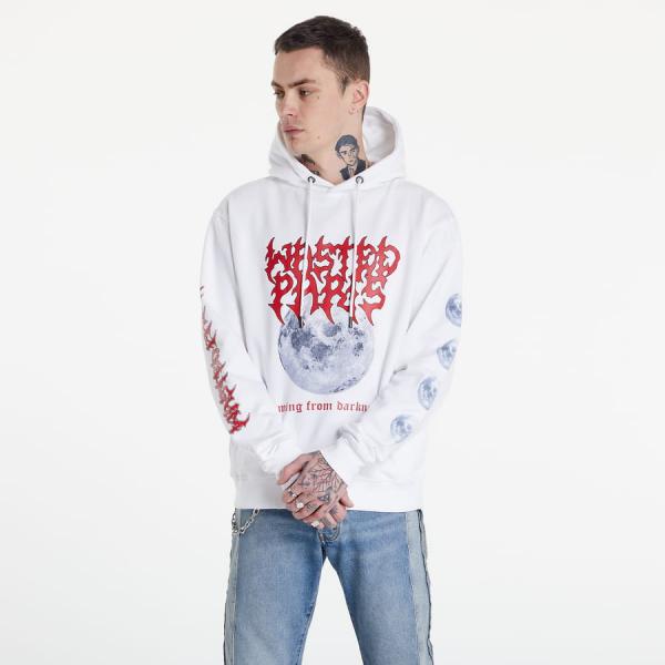 Mikina Wasted Paris Darkness Hoodie bílá