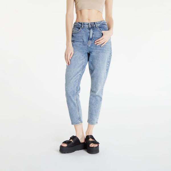 Džíny Noisy May NMKATY High Waisted Mom Jeans Blue W26/L32