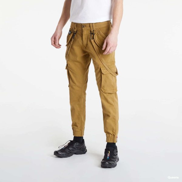 Kalhoty Alpha Industries Utility Pants Brown W34