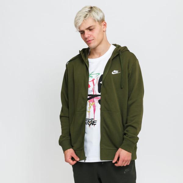 Mikina Nike M NSW Club Hoodie FZ Green