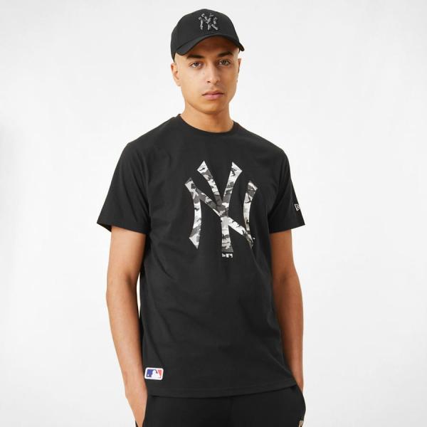 Pánské tričko New Era MLB Seasonal Infill Tee New York Yankees černé