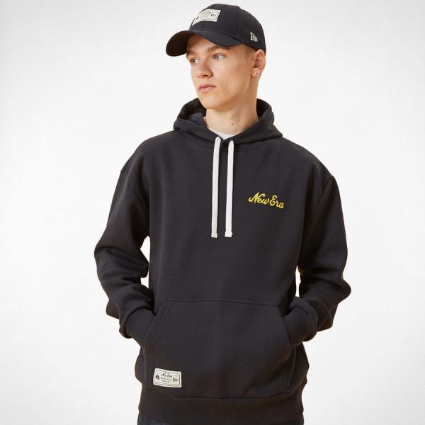 Mikina New Era Heritage Oversized Hoody Black / Grey