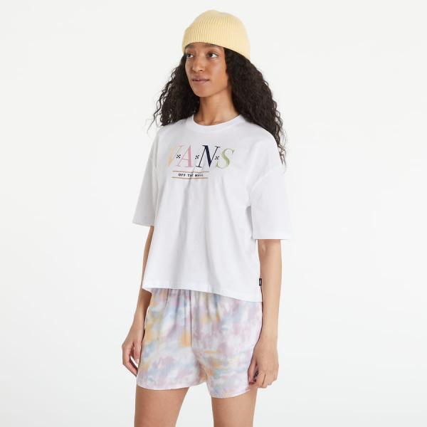 Vans Burn Slow Tee White