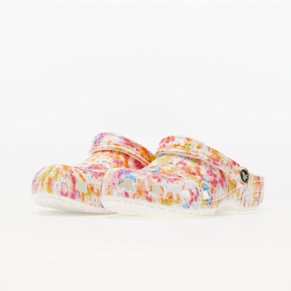 Tenisky Crocs Classic Tie Dye Graphic Clog White EUR 38-39