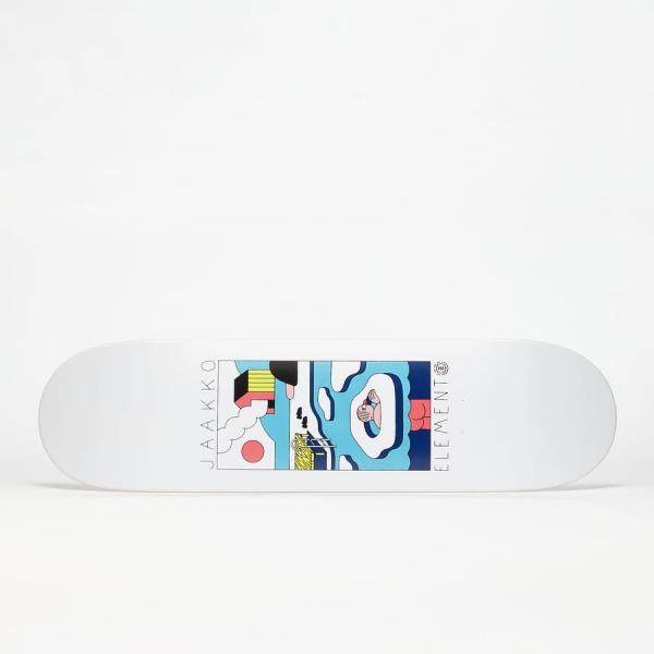 Skateboard Element Landrein JAKKO bílý