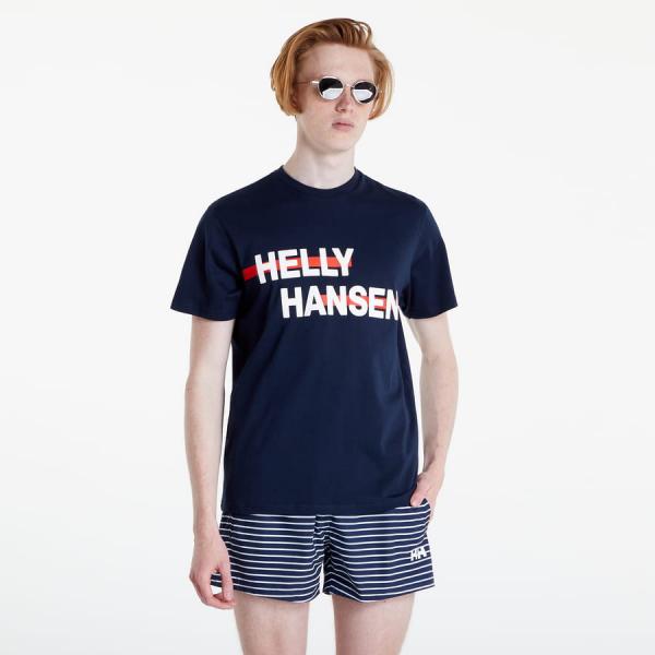 Tričko s krátkým rukávem Helly Hansen RWB Graphic T-Shirt Navy