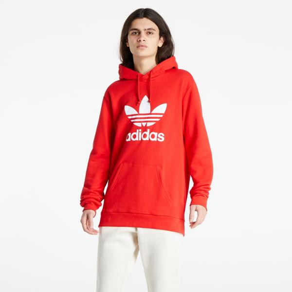 Mikina adidas Originals Trefoil Hoodie Red