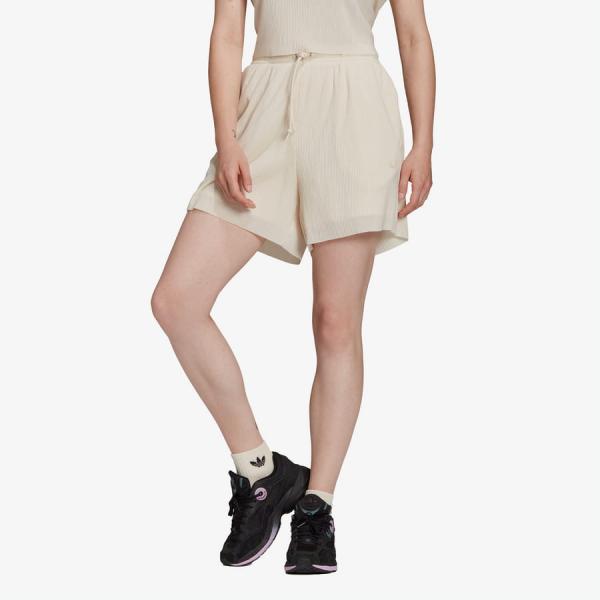 Dámské šortky adidas Originals Adicolor Plissé Creamy