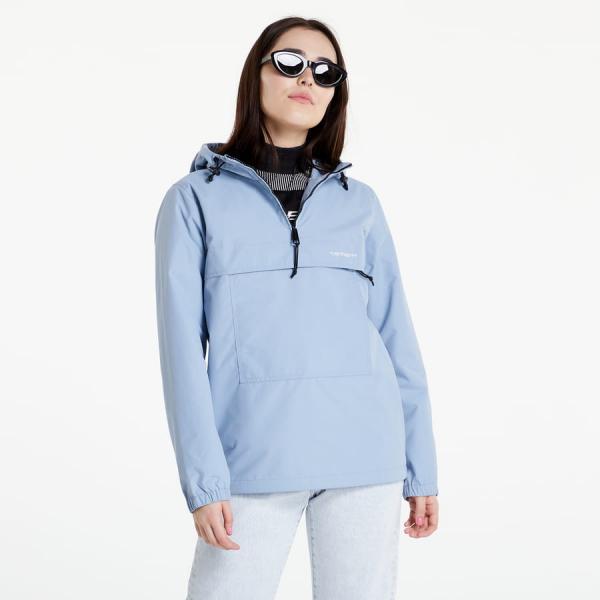 Podzimní bunda Carhartt WIP W' Windbreaker Pullover Blue