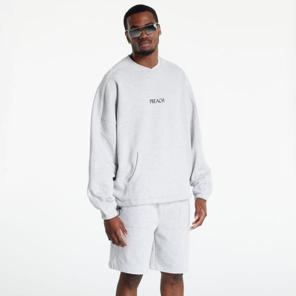 Mikina PREACH Oversized Stripe C Grey