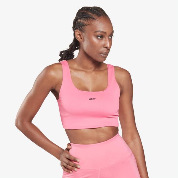 Podprsenka Reebok WOR Rib Bralette Pink