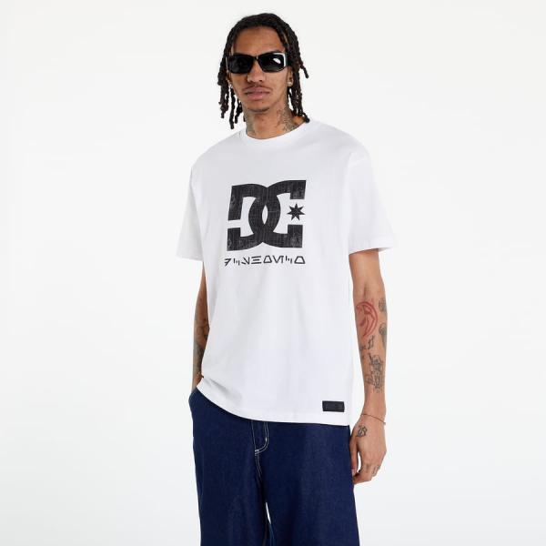 DC x STARWARS logo tee bílé