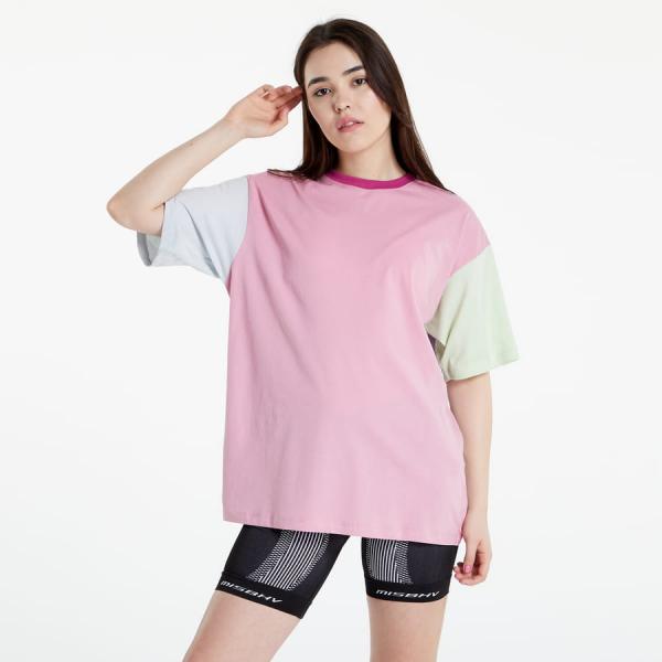 JJXX SS Loose Every Mix Tee LN růžové