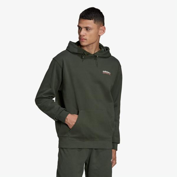 Mikina adidas Adventure Sweat Hoodie Green M