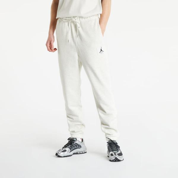 Kalhoty Jordan Essentials Statement Fleece Pants Oatmeal Heather