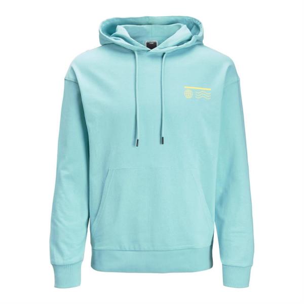 Mikina Jack & Jones Sweat Hoodie Tyrquoise