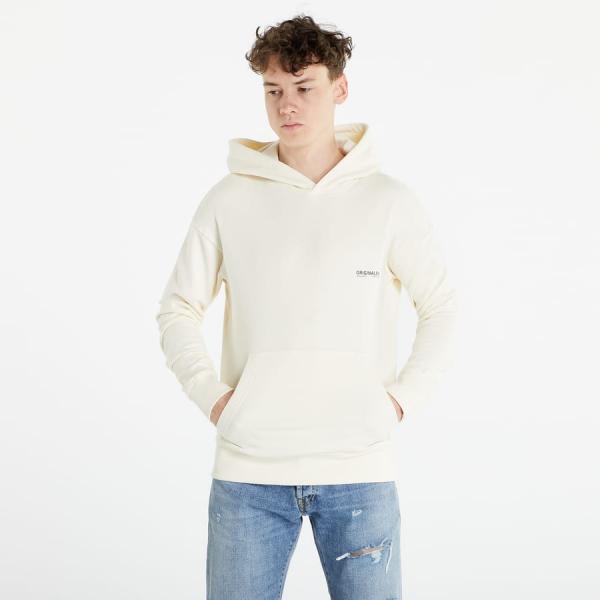 Mikina Jack & Jones Jorworldwide Sweat Hood LN Creamy M