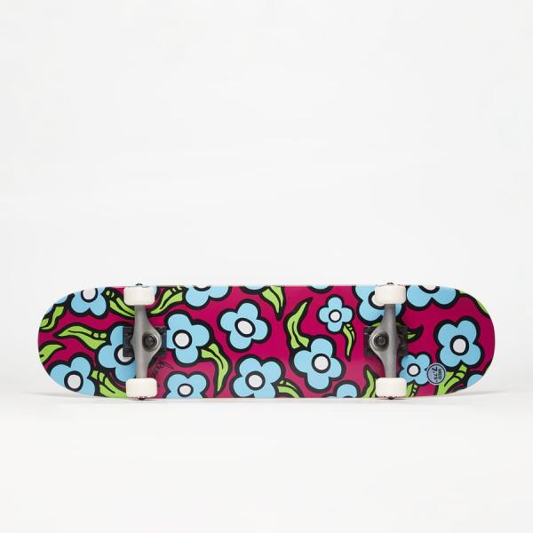 Skateboard KROOKED Wildstyle fialový