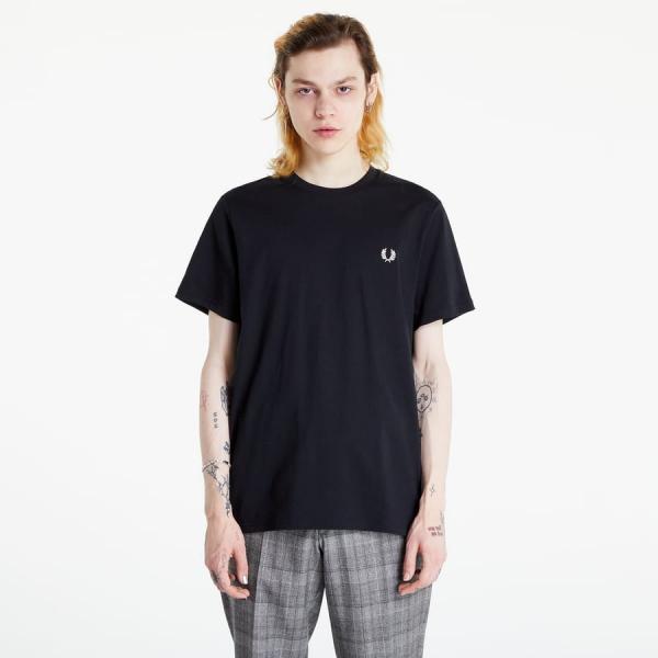Pánské tričko FRED PERRY Graphic Print Tee černé