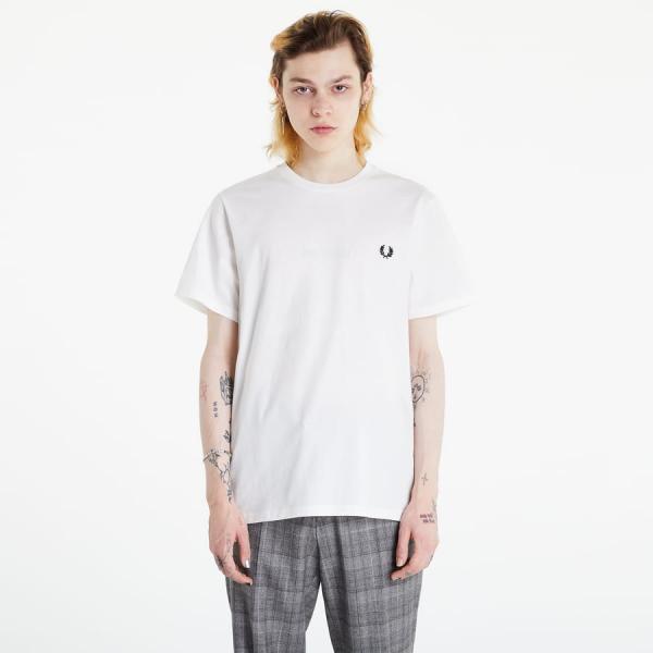 Pánské tričko FRED PERRY Graphic Print Tee bílé