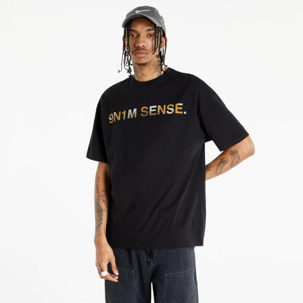 Pánské tričko 9N1M SENSE. Snake T-Shirt Black