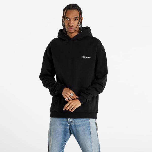 Mikina 9N1M SENSE. Doberman Hoodie černá