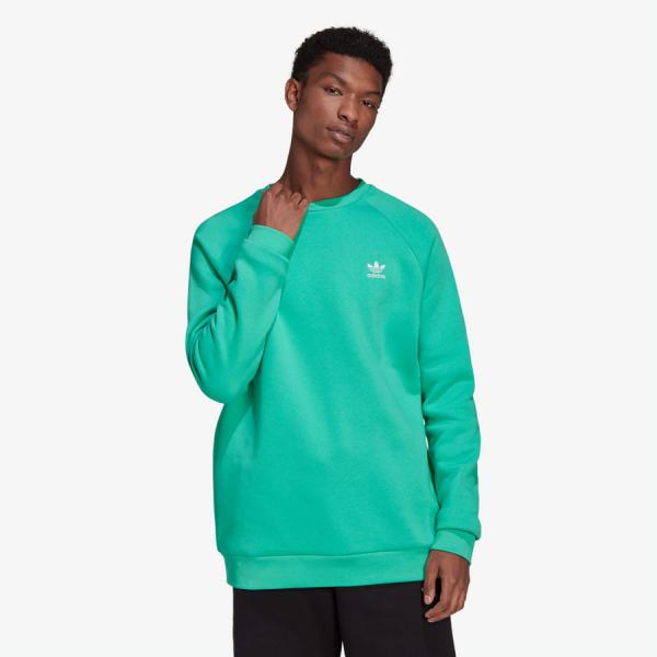 Mikina adidas Originals Essential Crew Green