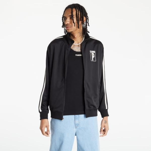 Mikina PLEASURES Speedball Track Jacket černá
