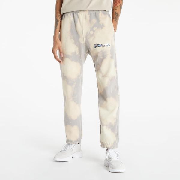 Tepláky PLEASURES Decay Sweat Pant Bleach Dye Beige S