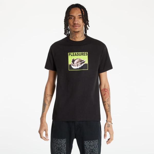 Tričko s krátkým rukávem PLEASURES Dental T-Shirt Černé