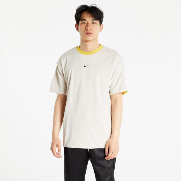Tričko s krátkým rukávem Nike Sportswear Style Essentials Reversible Short-Sleeve Top Creamy