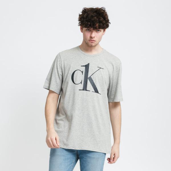 Tričko s krátkým rukávem Calvin Klein CK ONE SS Crew Neck C/O Grey