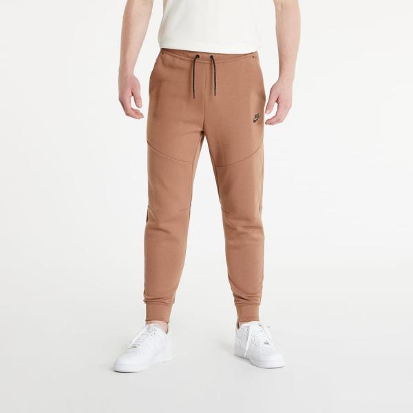 Tepláky Nike Sportswear Tech Fleece Brown
